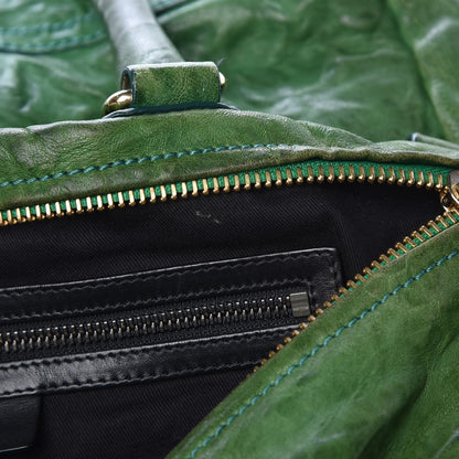 Givenchy Tumbled Sheepskin Large Pandora Emerald 7 of 15