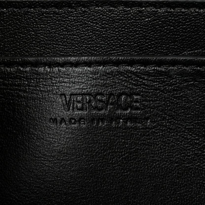 Versace Lambskin Mini Greca Goddess Shoulder Bag Black 6 of 9