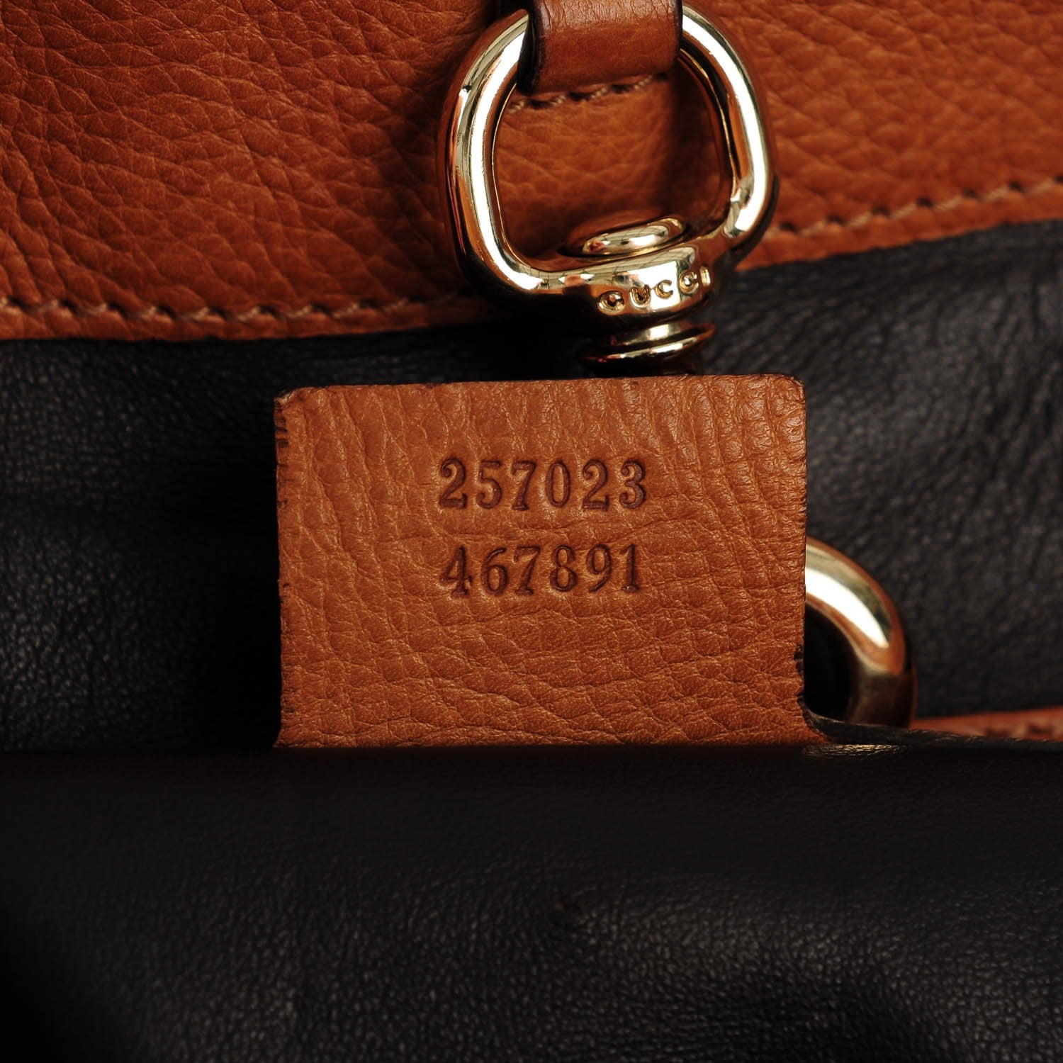 Gucci Python Medium Marrakech Tote Tan 7 of 7