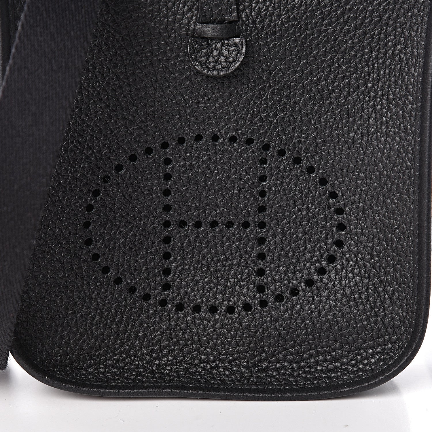 Hermes Taurillon Clemence Evelyne TPM Black 8 of 11