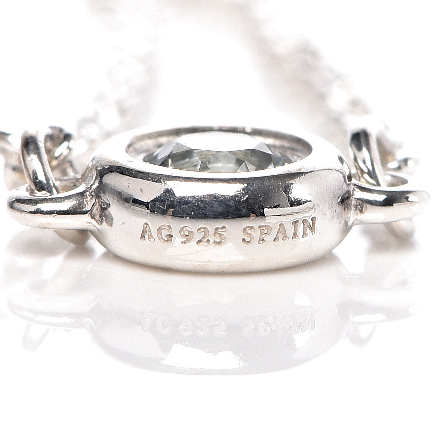 Tiffany Sterling Silver Aquamarine Elsa Peretti Color by the Yard Ring 50 5.25 5 of 5