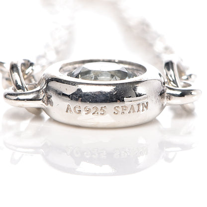 Tiffany Sterling Silver Aquamarine Elsa Peretti Color by the Yard Ring 50 5.25 5 of 5