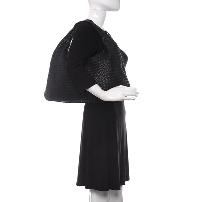 Bottega Veneta Nappa Intrecciato Large Veneta Hobo Black 2 of 14