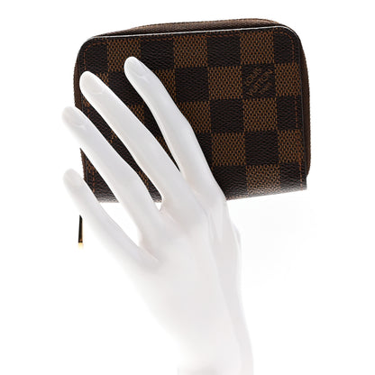 Louis Vuitton Damier Ebene Zippy Coin Purse 2 of 8