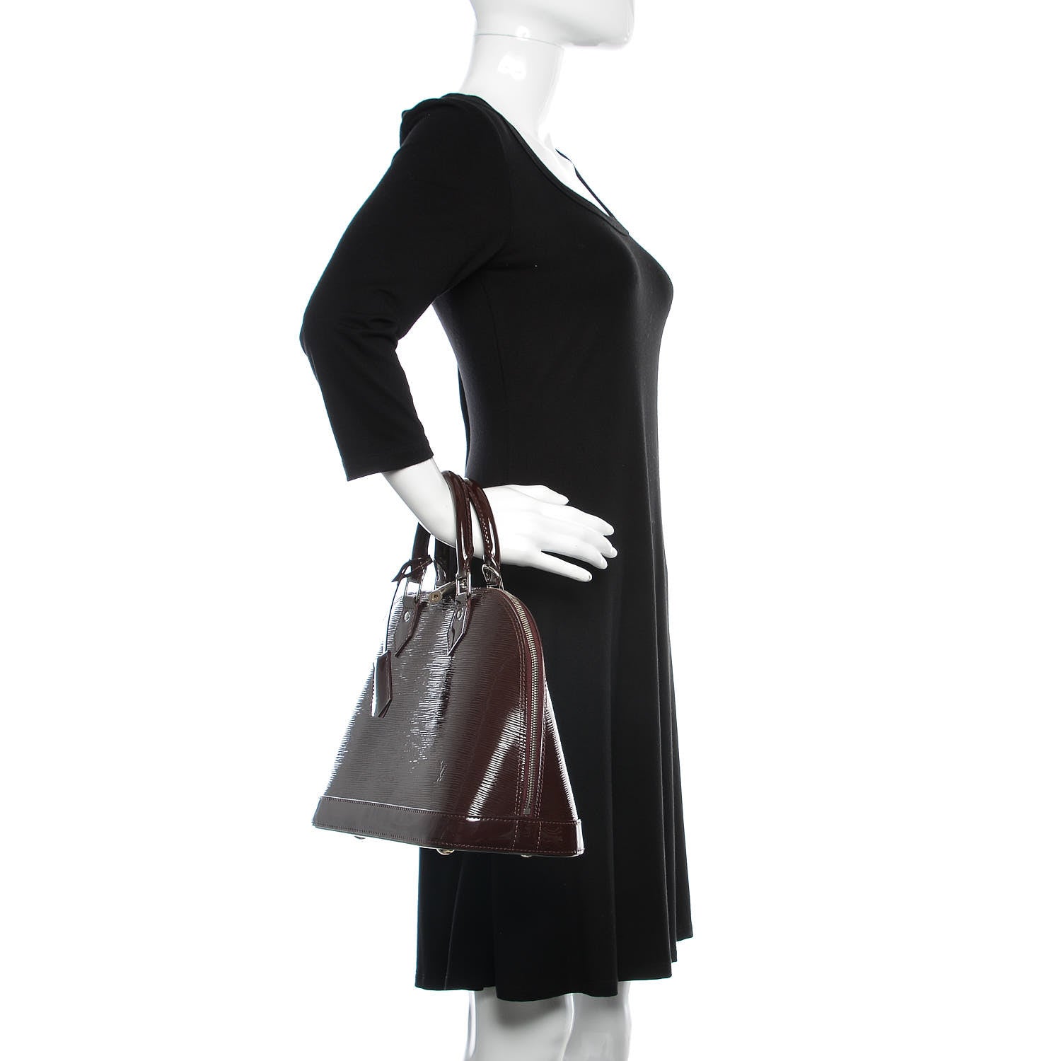 Louis Vuitton Electric Epi Alma PM Prune 2 of 8