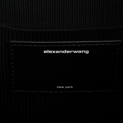 Alexander Wang Ribbed Knit Ryan Tote Black 6 of 11