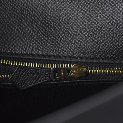 Hermes Epsom Kelly Sellier 35 Black 26 of 32
