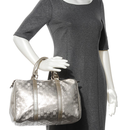 Gucci Imprime Monogram Medium Joy Boston Silver 2 of 8