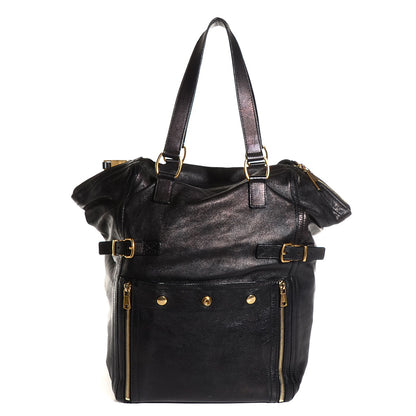 Saint Laurent Calfskin XL Downtown Tote Black 1 of 9