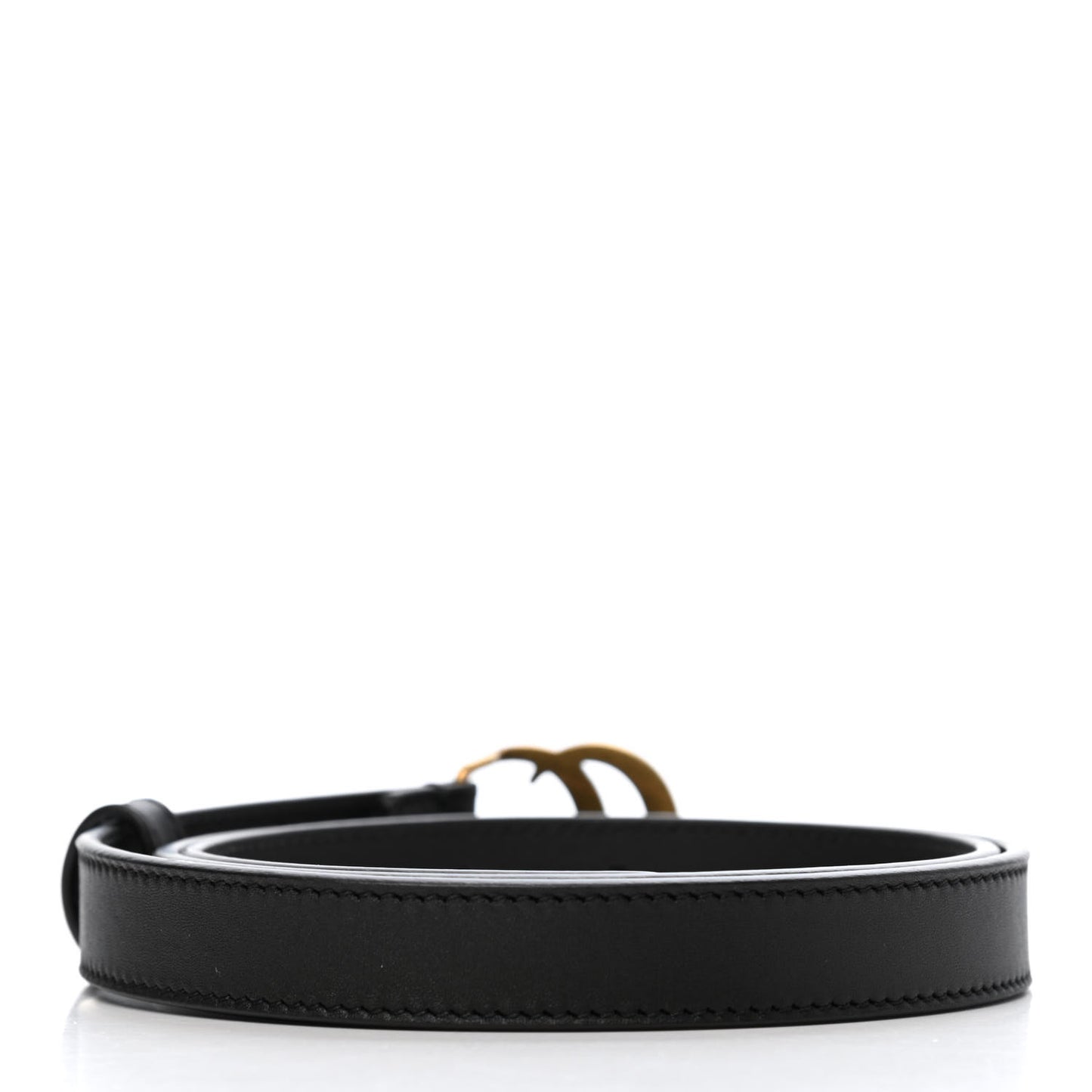 Calfskin Double G 20mm Belt 85 34 Black