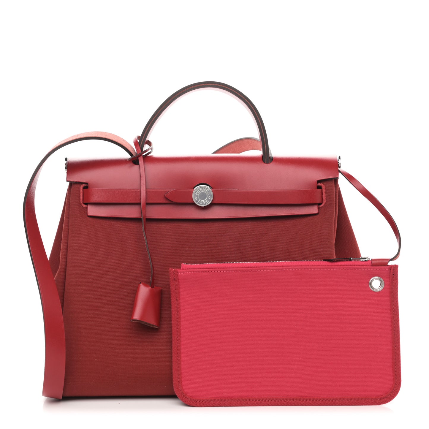 Toile Officier Vache Hunter Verso Herbag Zip Retourne 31 PM Rouge Venetian Rouge Piment Rose Extreme