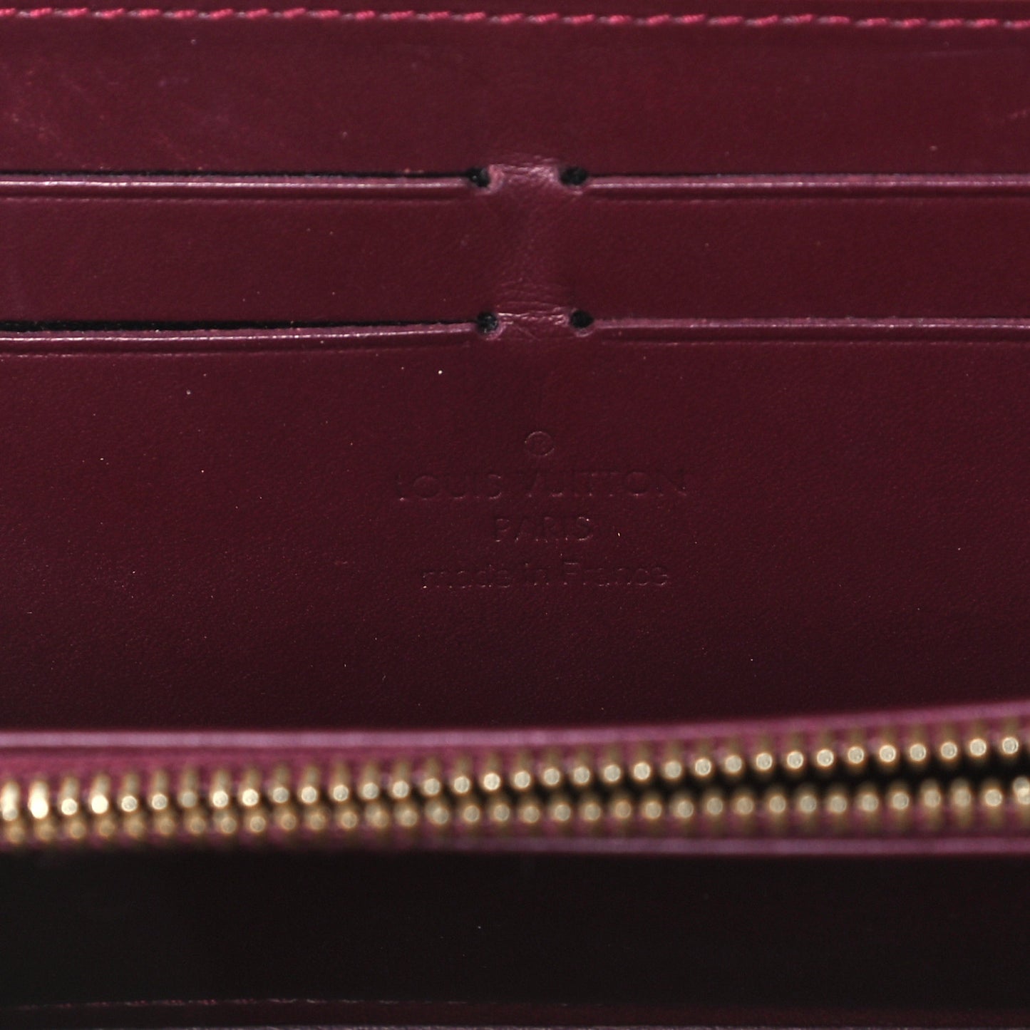 Vernis Zippy Wallet Rouge Fauviste