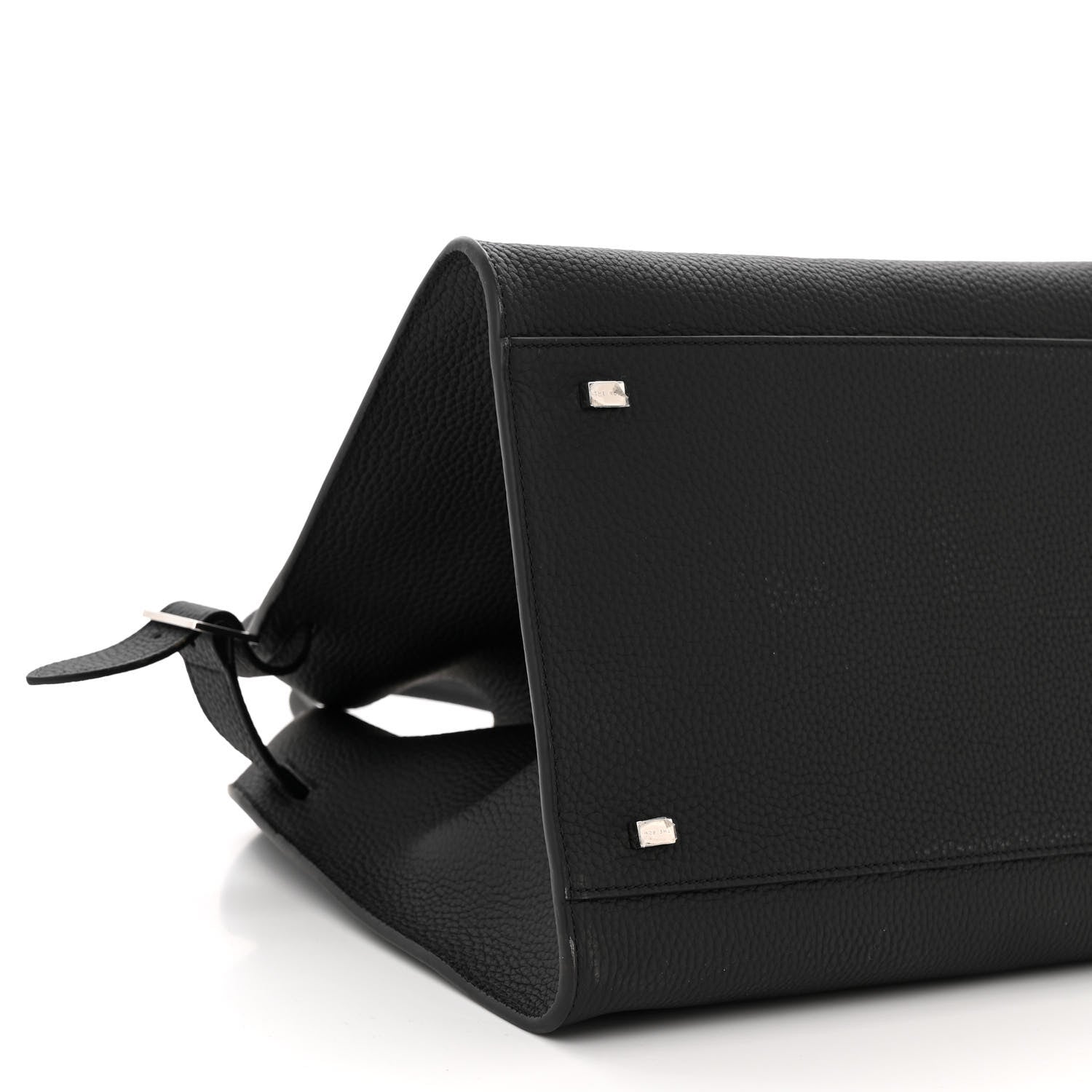 The Row Matte Grained Calfskin Soft Margaux 15 Black 8 of 9