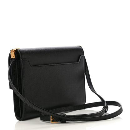 Saint Laurent Grain De Poudre Mini Uptown Crossbody Bag Black 3 of 13