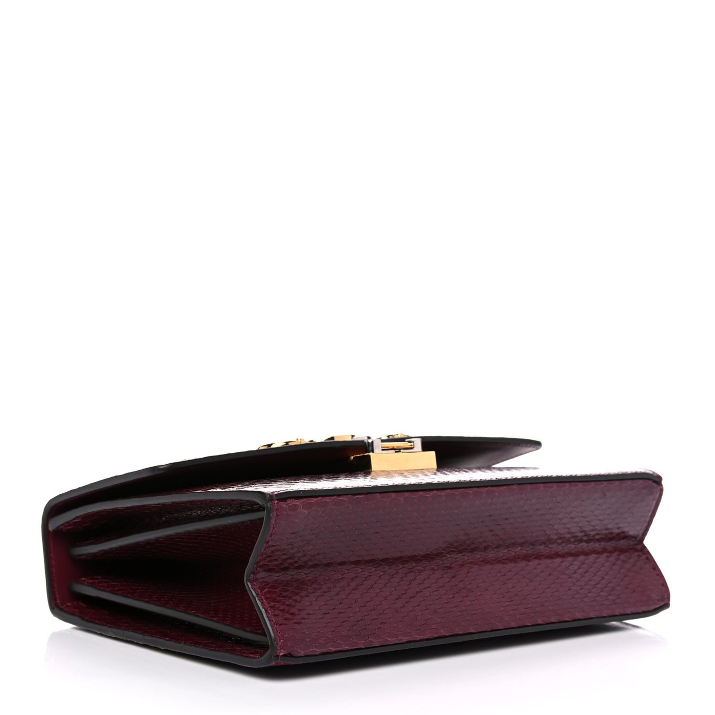 Elaphe Small Zumi Shoulder Bag Antique Bordeaux