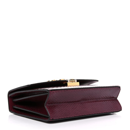 Gucci Elaphe Small Zumi Shoulder Bag Antique Bordeaux 3 of 14