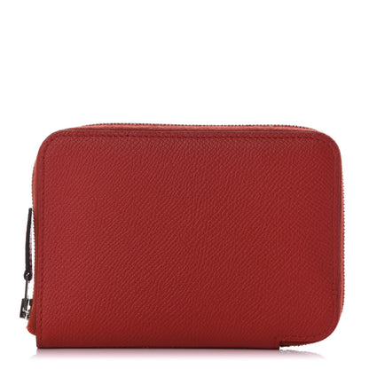 Hermes Epsom Compact Azap Wallet Vermillion 1 of 7