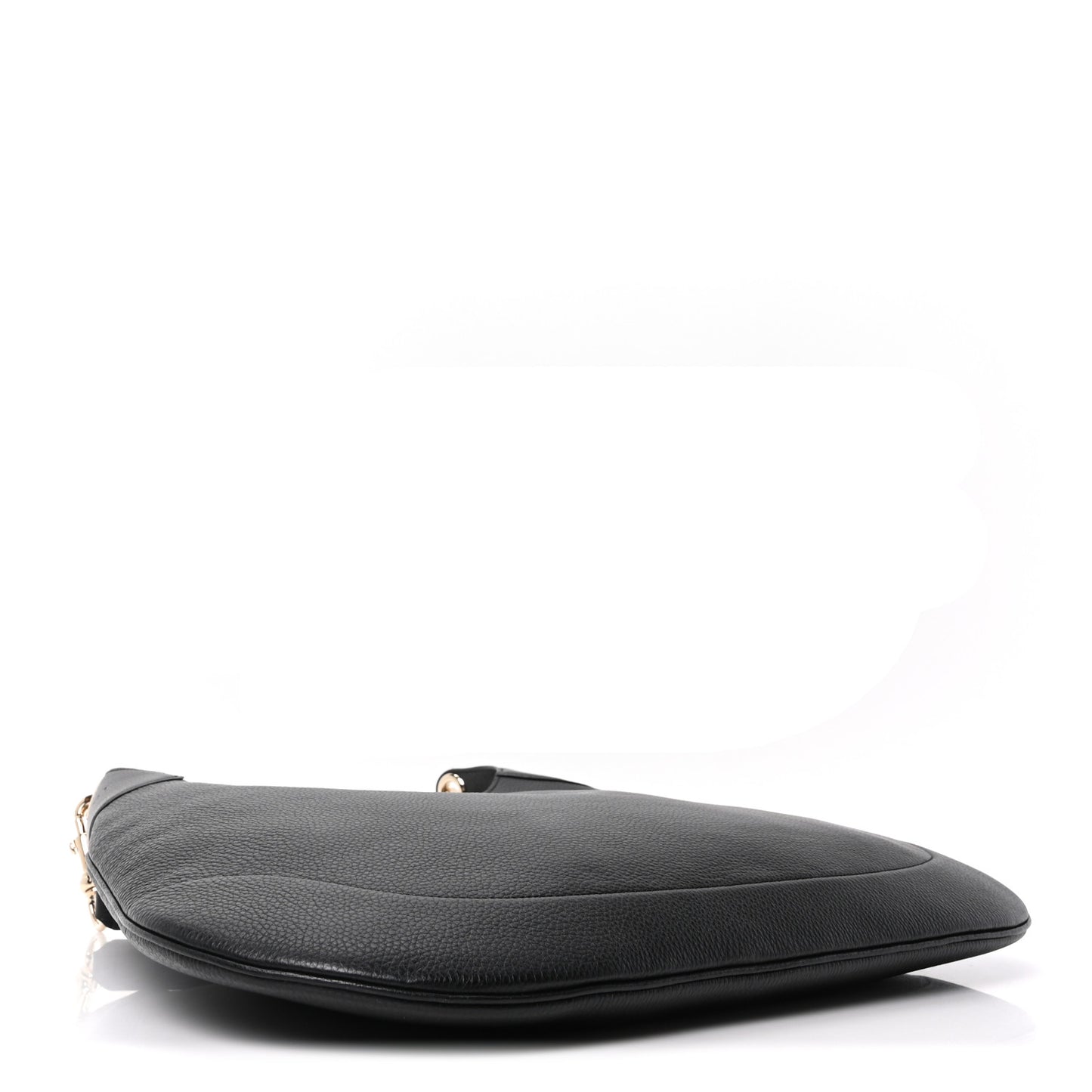 Soft Grained Calfskin Maxi B Hobo Black