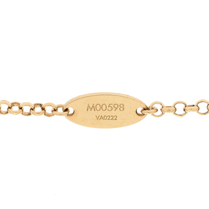 Louis Vuitton Metal Baby Louise Necklace Gold 4 of 4