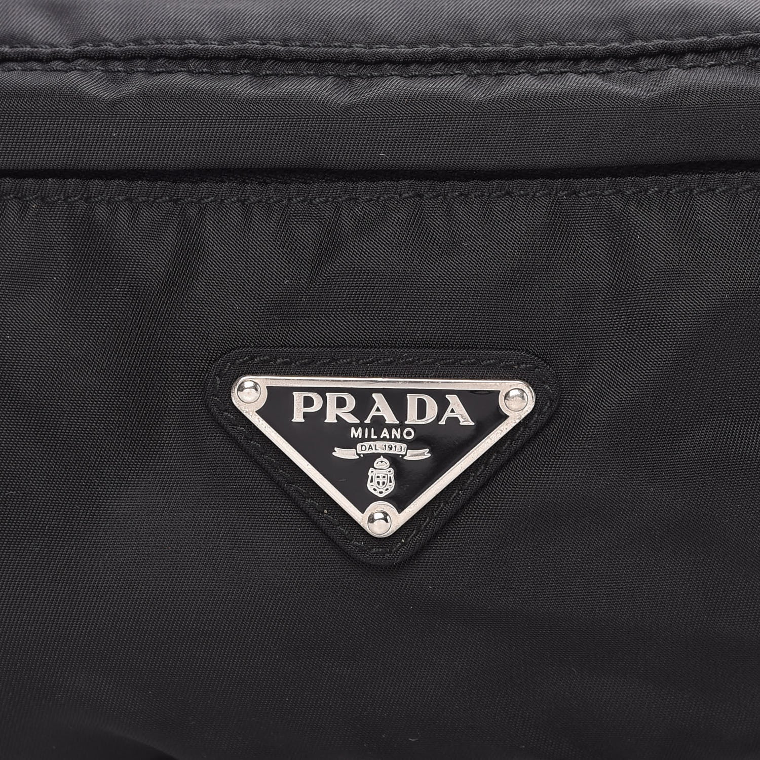 Prada Tessuto Nylon Montagna Belt Bag Black 10 of 10