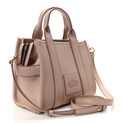 Marc Jacobs Grained Calfskin Small The Tote Bag Rose Dust 3 of 10