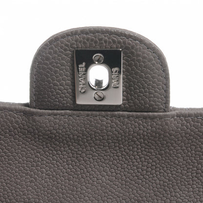 Chanel Caviar Iridescent Quilted Mini Flap Gris 5 of 8