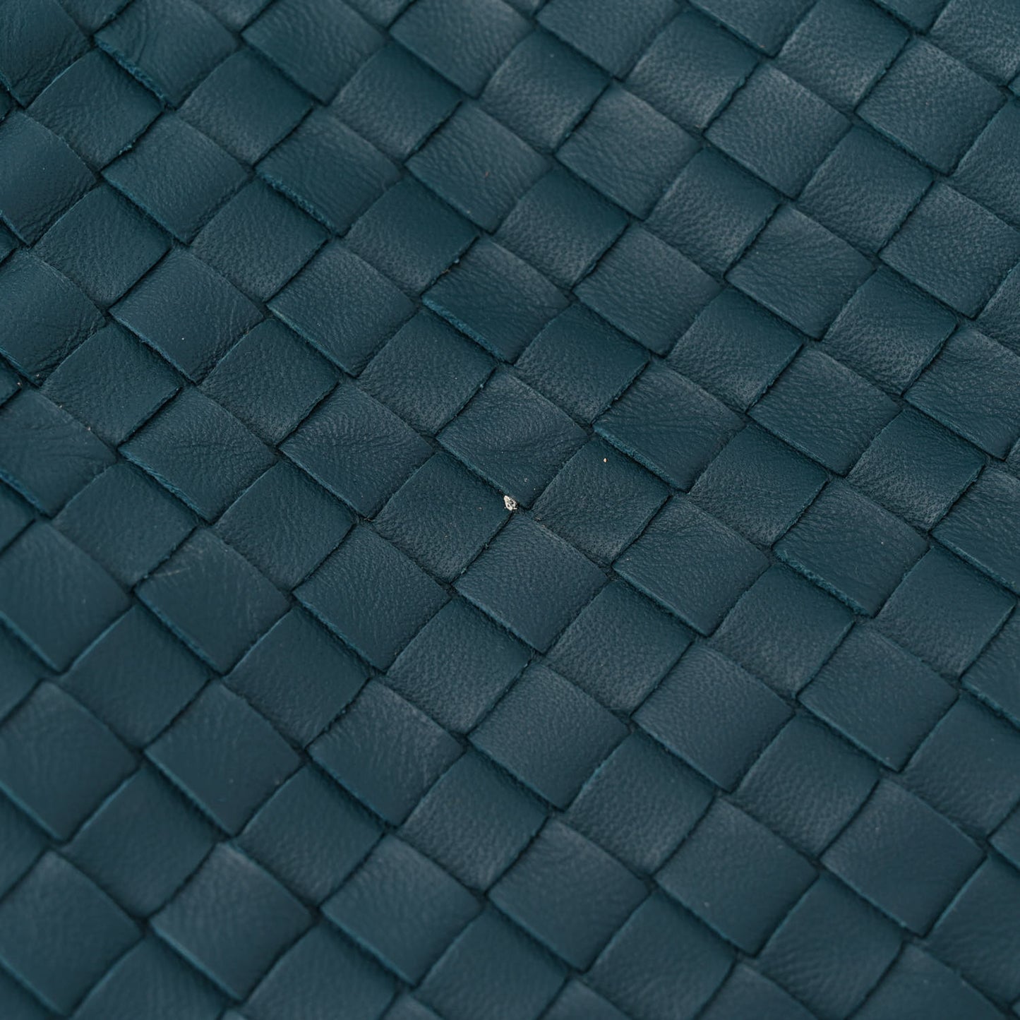 Nappa Intrecciato Medium Garda Bag Teal