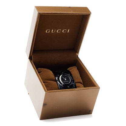 Gucci PVD Stainless Steel 33mm Twirl Quartz Watch Black 5 of 5