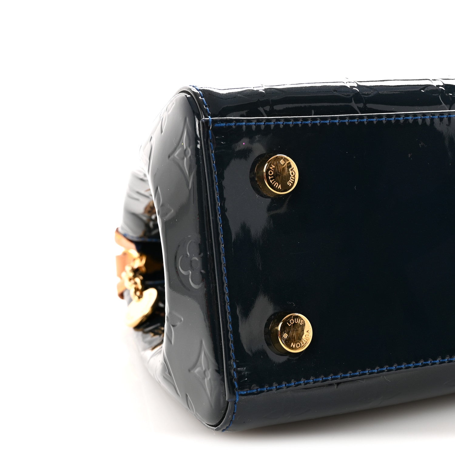 Louis Vuitton Vernis Brea MM Grand Blue 8 of 9