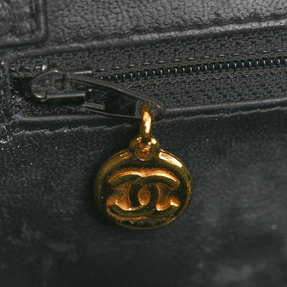 Chanel Patent CC Vanity Cosmetic Case Black 11 of 16