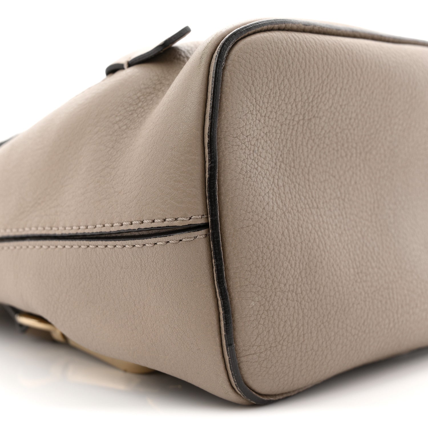 Chloe Suede Calfskin Mini Faye Backpack Motty Grey 9 of 14
