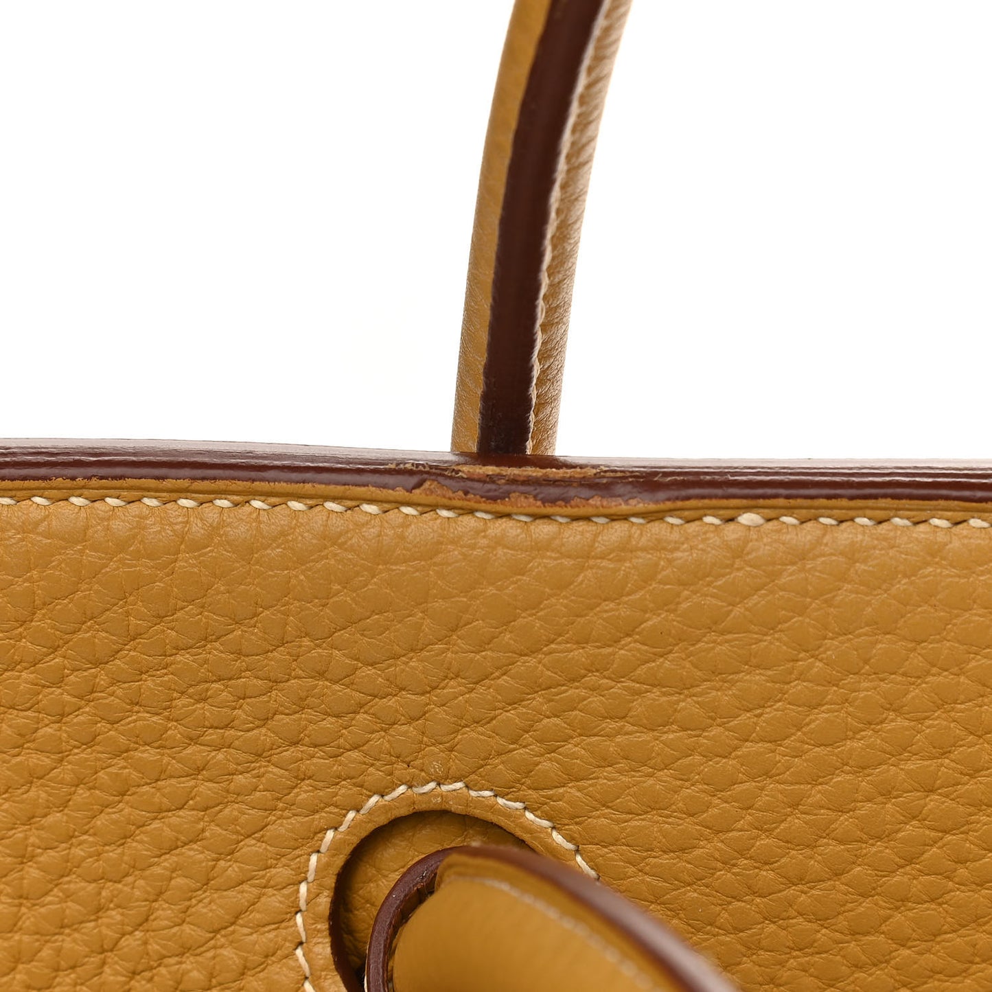 Taurillon Clemence Birkin 40 Curry