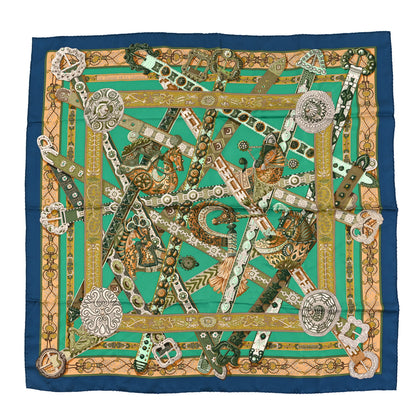 Hermes Silk Le Songe De La Licorne Scarf 90 1 of 4