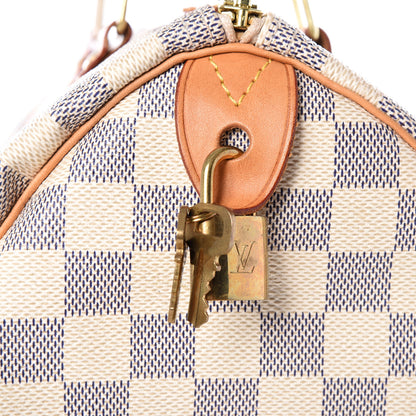 Louis Vuitton Damier Azur Speedy 30 8 of 12