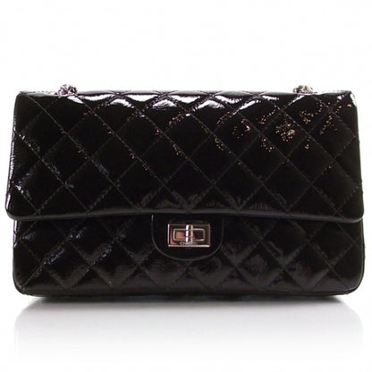 Chanel Patent Reissue Double Flap Black 1 of 9