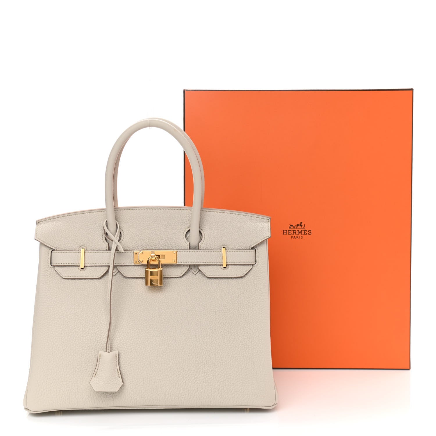 Hermes Togo Birkin 30 Beton 11 of 11