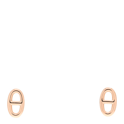 Hermes 18K Rose Gold TPM Farandole Stud Earrings 1 of 5
