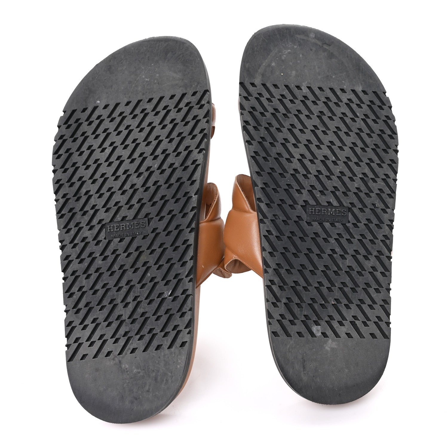 Hermes Nappa Extra Sandals 37 Naturel 6 of 10