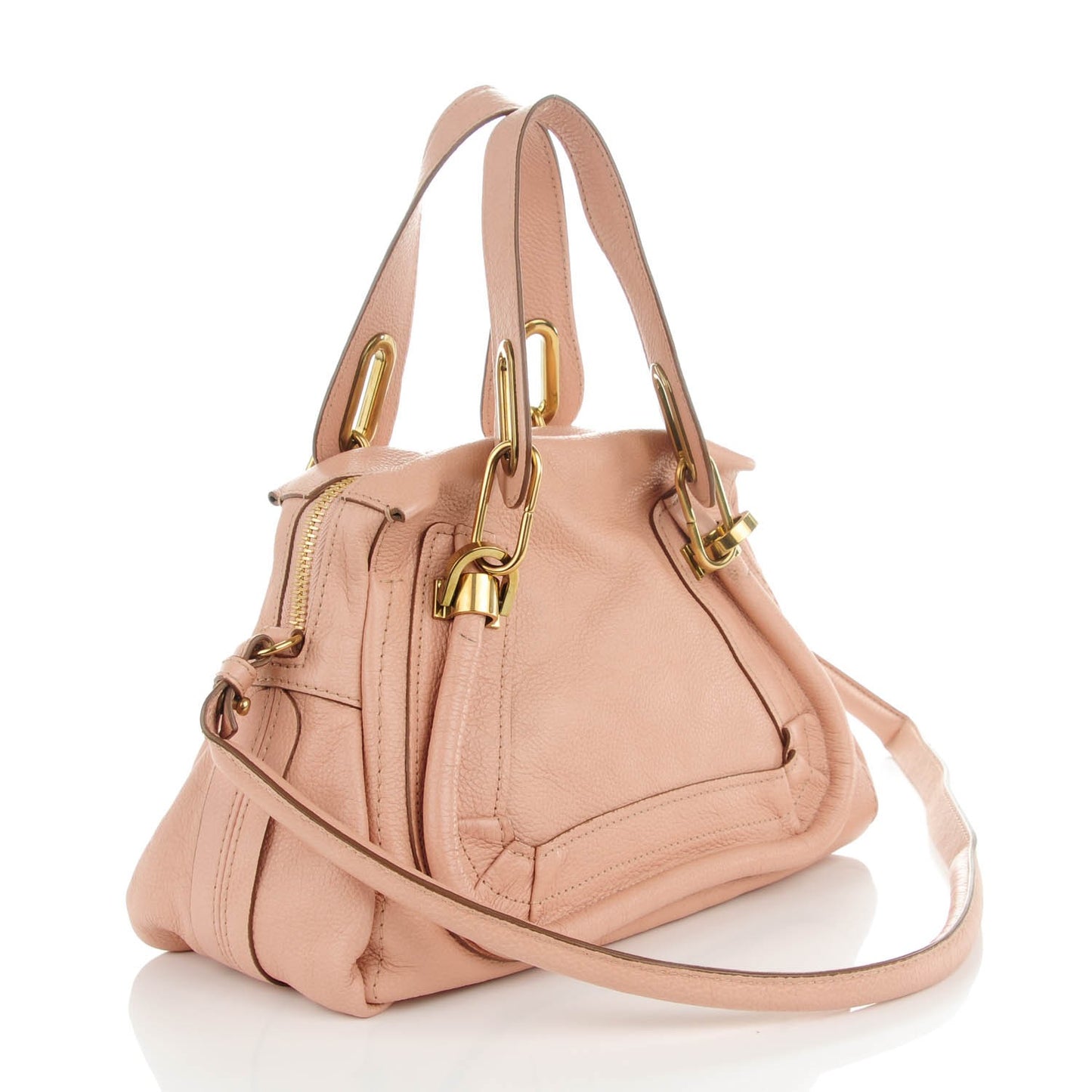 Calfskin Small Paraty Anemone Pink