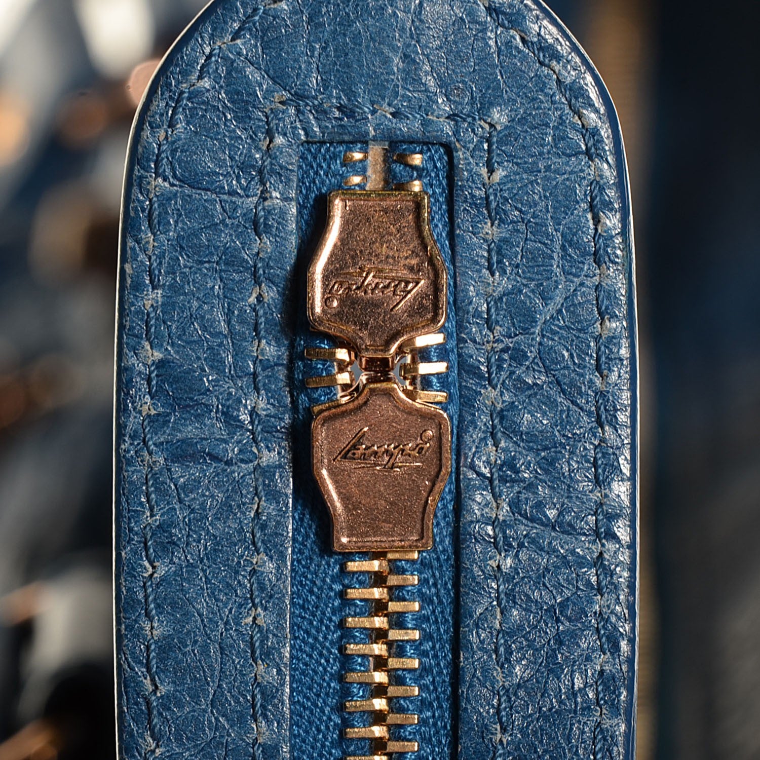 Balenciaga Agneau Giant 12 Rose Gold Hardware Part Time Bleu Cobalt 15 of 15