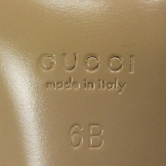Gucci Leather Bamboo Slides Pink 6 B 6 of 7