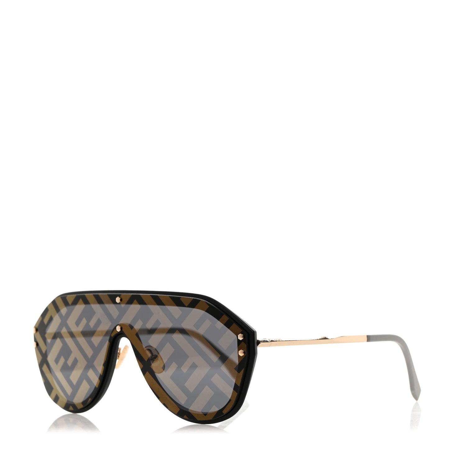 FF Fabulous Shield Sunglasses FF M0039/G/S Black