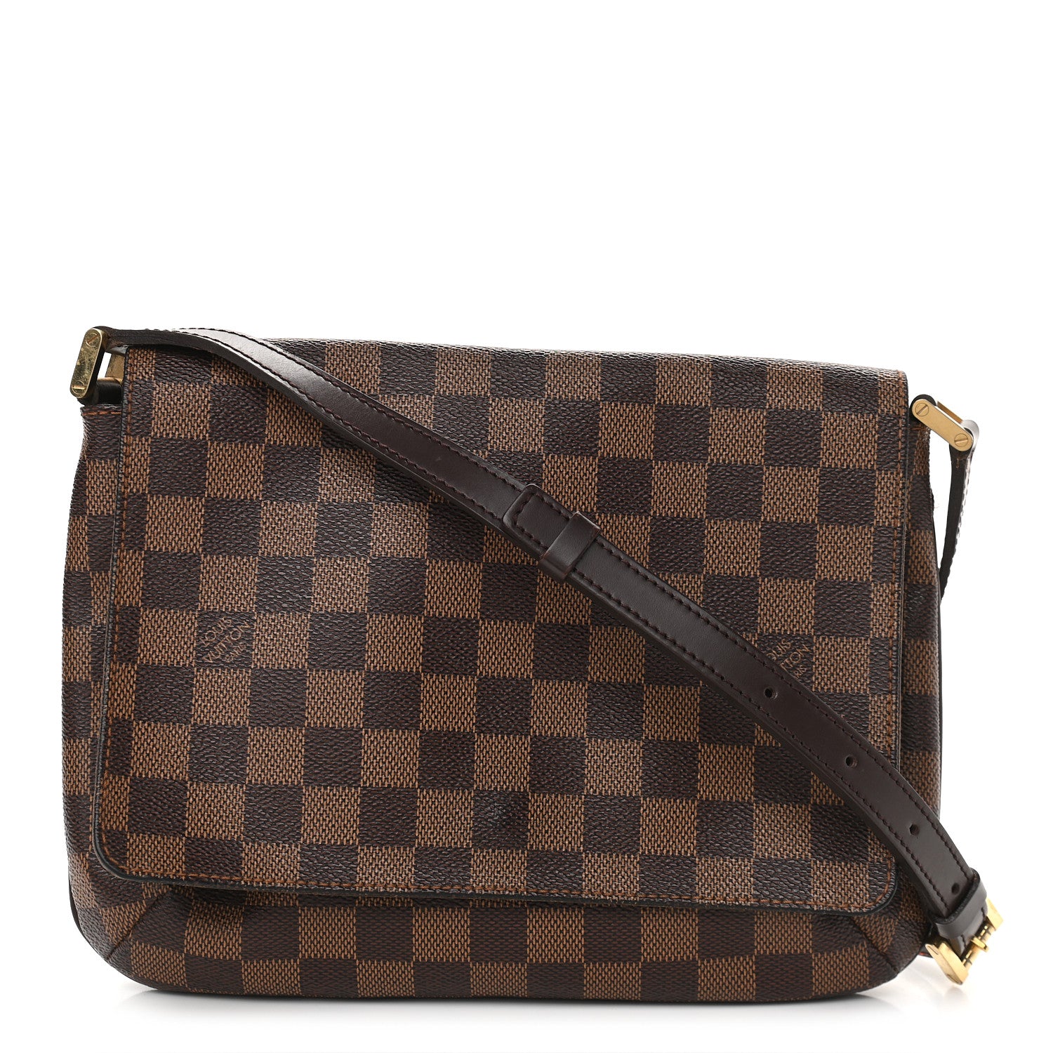 Louis Vuitton Damier Ebene Musette Tango Long Strap 1 of 9