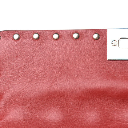 Valentino Garavani Lambskin Medium Rockstud Spike Shoulder Bag Rainbow 10 of 11