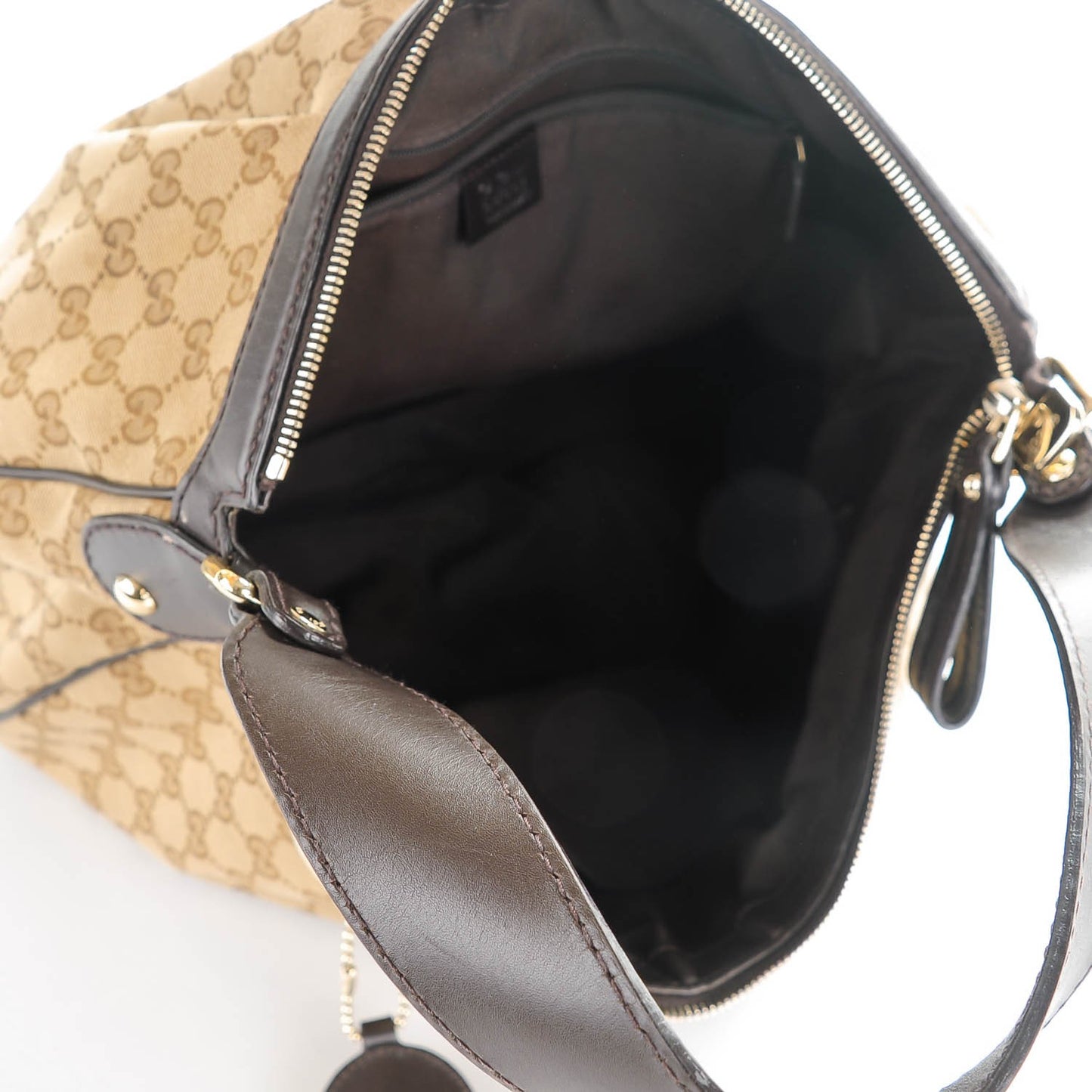 Monogram Medium Sukey Hobo Dark Brown