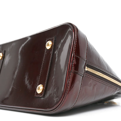 Louis Vuitton Vernis Alma PM Amarante 9 of 9