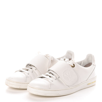 Louis Vuitton Calfskin Frontrow Sneakers 39 White 3 of 8