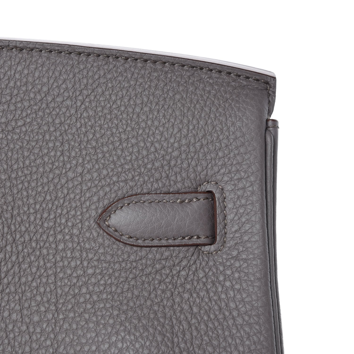 Hermes Togo Birkin 35 Etain 16 of 44