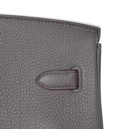 Hermes Togo Birkin 35 Etain 16 of 44