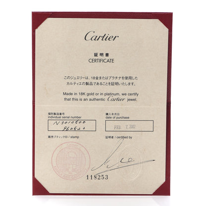 Cartier 18K Yellow Gold Diamond LOVE Ring Charm 5 of 5